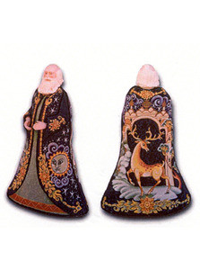 Doll CHRISTMAS D001 Magic Santa - 6 pcs 13 high, 18 Mesh Trubey Designs