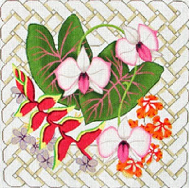 P200 Floral Lattice Border 15.5 x 15.5,13g Trubey Designs