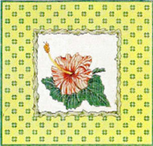 P135 Twig Frame - Hibiscus 14 x 15,13 Mesh Trubey Designs