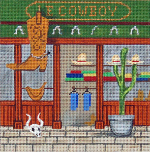 SF012 Cowboys 6 x 6, 18 Mesh Trubey Designs