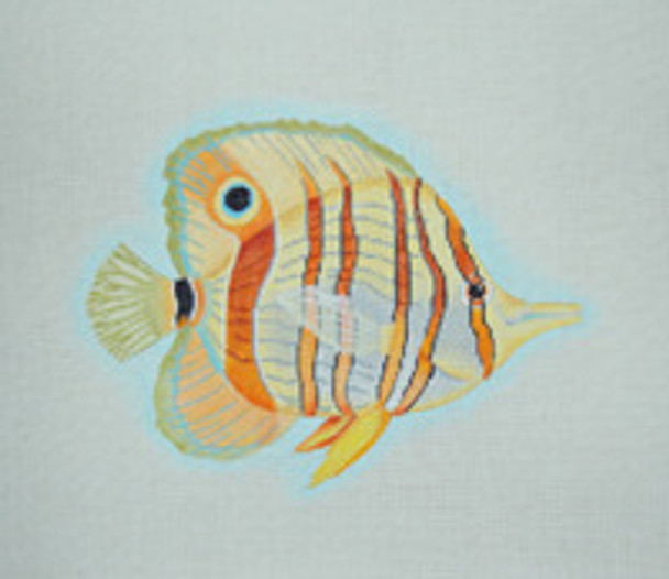 ED-18066 Dede's Needleworks Copper Banded Butterfly Fish 10 x 15, 13g