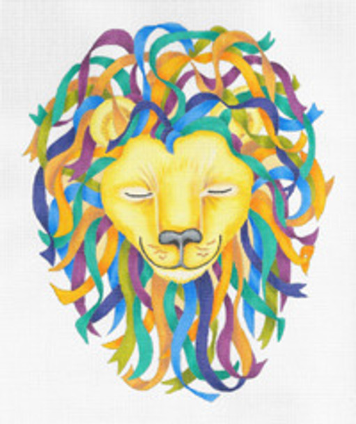 ED-17039 Dede's Needleworks Cool King Lion 18g, 9 x 11