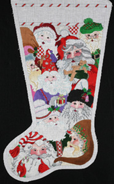 ED-881 Dede's Needleworks Santa Collection Stocking 15 x 20, 18g