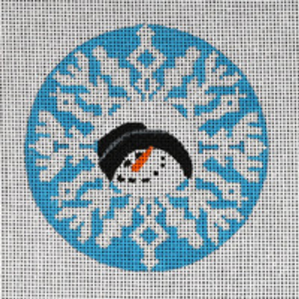 ED-18055A Dede's Needleworks Snowflake  Snowman 5 dia., 14g