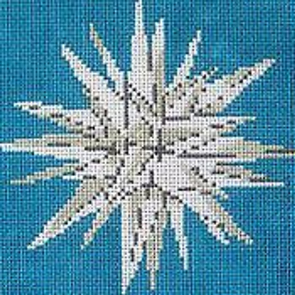 BR446 Moravian Star 6" x 6" 13 Mesh Barbara Russell SKU 53892