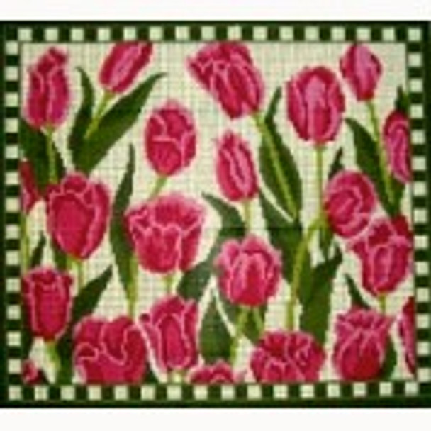 Wg12011 Pink Tulips I0.75 X 12.25   13 ct Whimsy And Grace