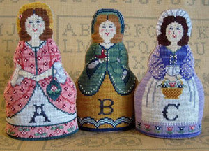 Alphabet Dolls 96 x 65 Needle's Notion, The