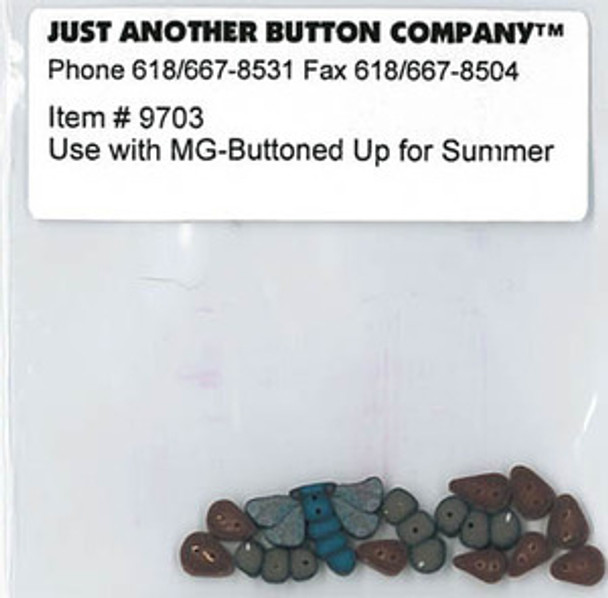 Just Another Button Company Buttoned Up For Summer ButtonPk (9703.G)