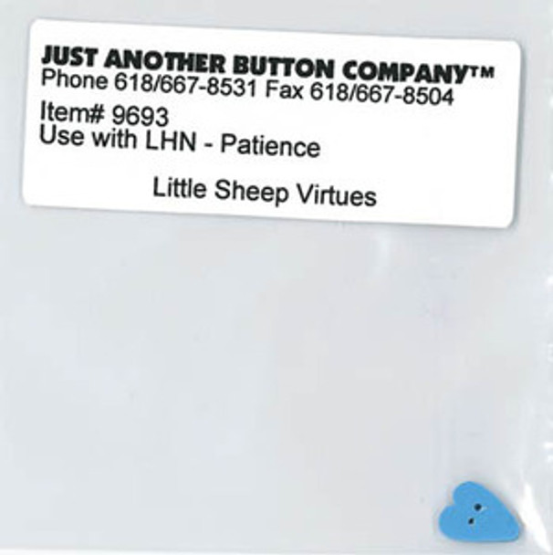Just Another Button Company Little Sheep Virtues 7-Patience Button (9693.G)
