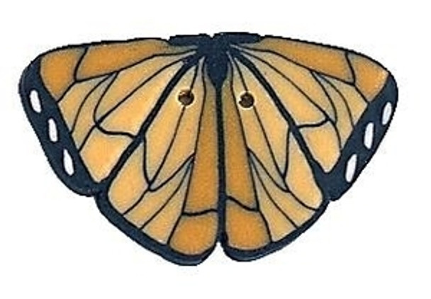 Just Another Button Company Small Monarch Butterfly Button