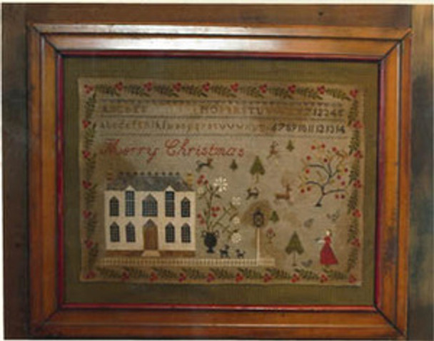 Christmas At Hollyberry Farm 285 x 197 Stacy Nash Primitives 12-3157 