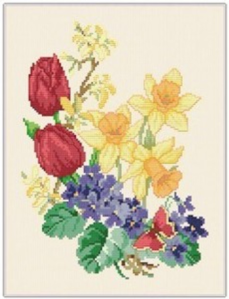 EMS028 Ellen Maurer-Stroh Spring Flowers