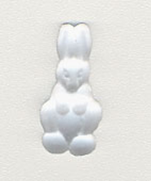 12242 Mill Hill Glass Treasure Petite Standing Rabbit Matte Crystal