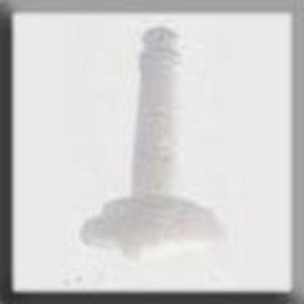 12287 Mill Hill Glass Treasure Lighthouse Matte Crystal