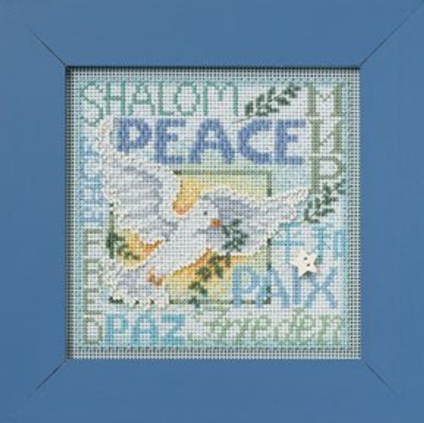 MH142304 Mill Hill Buttons and Bead Kit World Peace (2012)