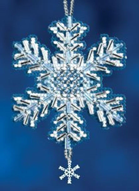 MH162306 Mill Hill Charmed Ornament Kit Ice Crystal (2012)