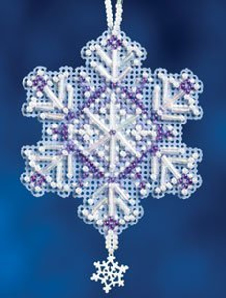 MH162303 Mill Hill Charmed Ornament Kit Amethyst Crystal (2012)