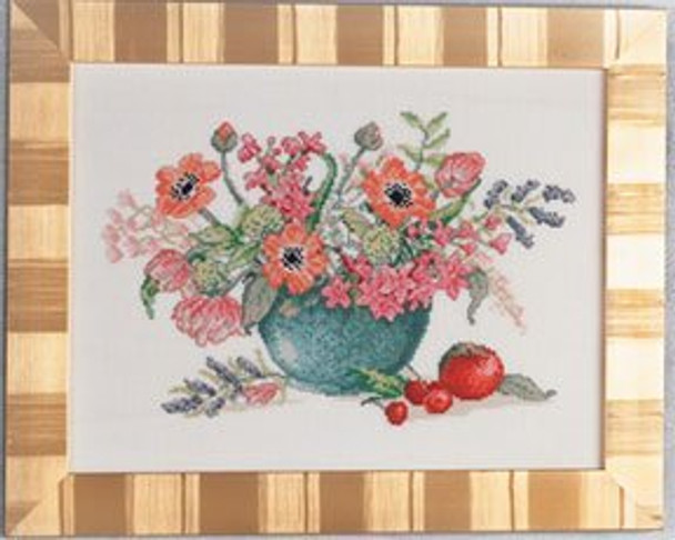 7714460 Eva Rosenstand Kit Floral Arrangement 16" x 12"; Linen; 25ct
