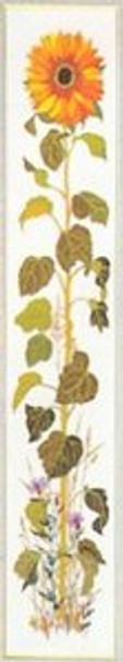 77083095 Eva Rosenstand Kit Sunflower 10" x 47"; Linen; 25ct