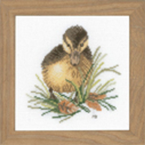 PN146975 Lanarte Kit Duckling I 5" x 5"; Aida; 18ct