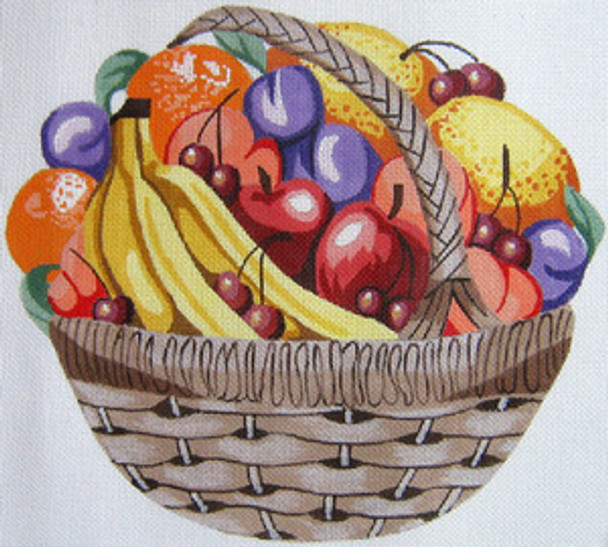 SN109 Fruit Basket 15 x 12.5 13 Count\ Silver Needle Designs