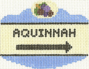 Sign Aquinnah 647 2.5 x 3.5 18 Count Silver Needle Designs