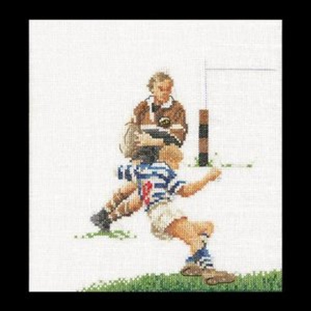 GOK3037 Thea Gouverneur Kit Rugby 6" x 7" Linen 36ct