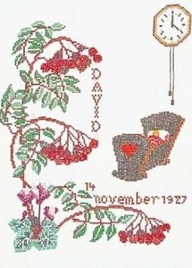 GOK871 Thea Gouverneur Kit November 9.6" x 13.6"; Linen; 30ct