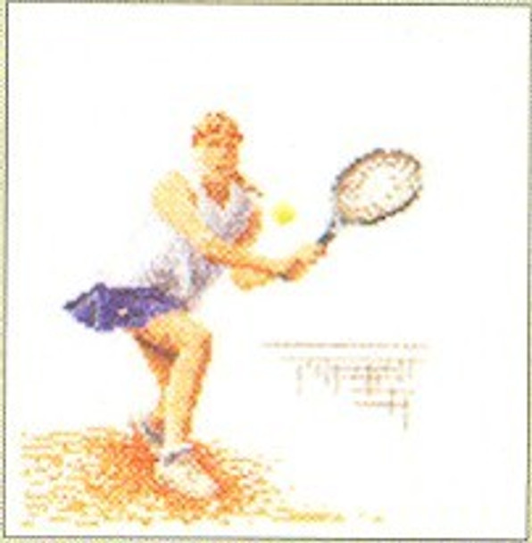 GOK3031 Thea Gouverneur Kit Tennis 6.25"w x 6.75"h; Linen; 36ct