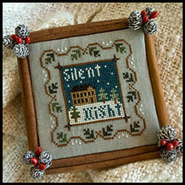 2011 Ornament 5-Silent Night 49 x 49 Little House Needleworks 11-1723