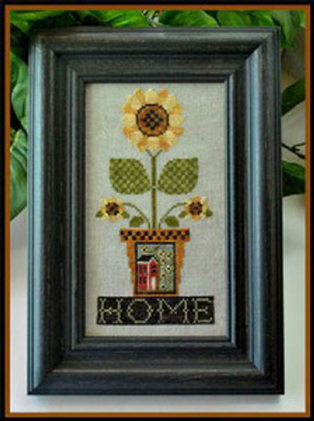 Home Is Where The Sunflowers Grow Size: 56 x 110 Little House Needleworks 13-2654