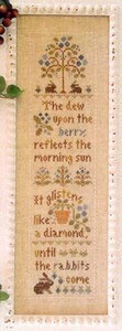 Morning Berries Little House Needleworks  04-3324