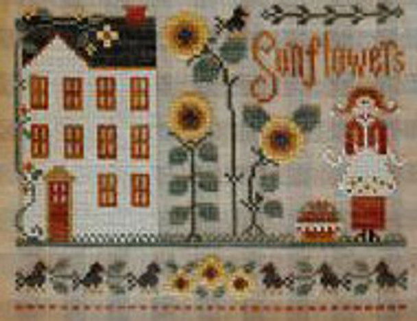 Little Miss Sunflower 104 x 81 Little House Needleworks  11-2286