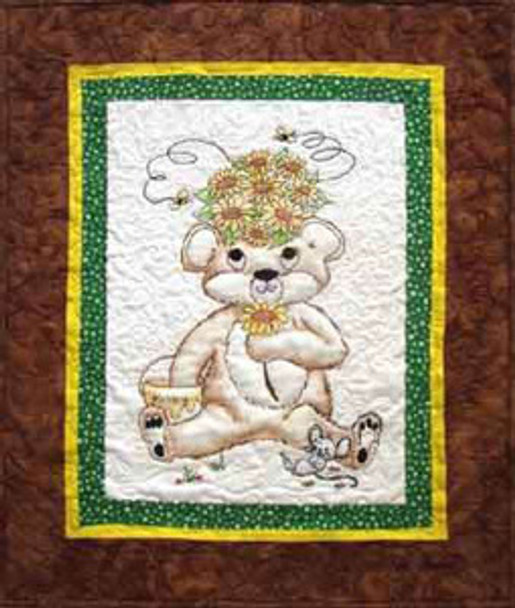 12-1236 Honey Bear 20 x 23 1/2  More The Merrier Designs