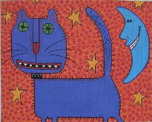 Maggie & Co. M-788 Cat and the Moon© Frank Bielec 8 x 10 18M