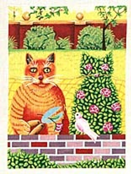 Maggie & Co. M-567 Hedge Cat © Elizabeth Brownd 10 x 13-1/2	13M