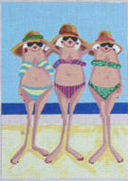 Maggie & Co. M-670 Beach Mamas 3 ©P Paula Payne 9 x 12 18M