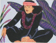 Maggie & Co. M-675 Feather Lei  ©P Pegge Hopper 10 x 13 18M