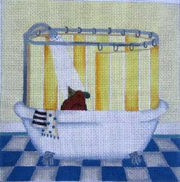 Maggie & Co. M-862 Bird Bath  © Helga Sermat 8 x 8 13M
