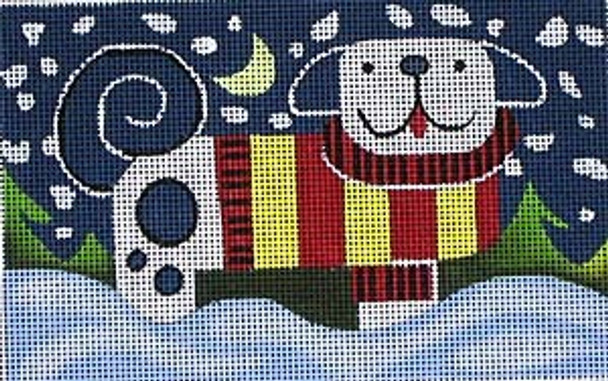Maggie & Co. M-1090 Chilly Dog © Barbara Goodrich/Carriage House Crafts 5 x 8	 13M