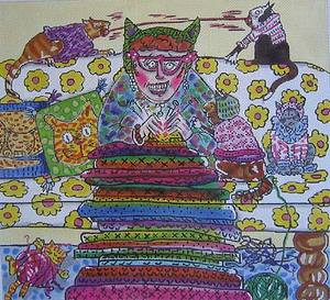 Maggie & Co. M-1046 The New Hobby © Jennifer Black Reinhardt 12 x 11 18M