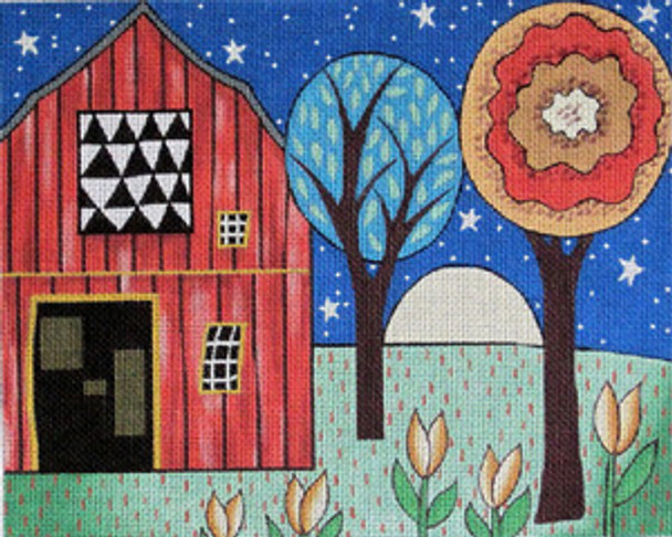 Maggie & Co. M-1546 Quilt Barn © Karla Gerard 8 x 10	18M