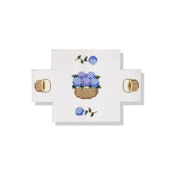 Brick Cover MBM-BC16 Nantucket Basket & Hydrangea 13 Mesh 13.5 x 9 Melinda B. McAra