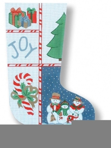 R-C1010 Christmas Day 13 Mesh 17.5 Needlepoint Boutique Designs 