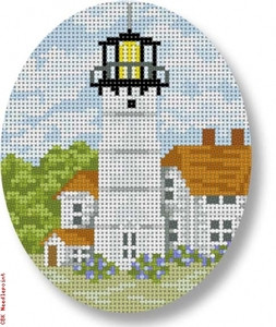 SA-XO 25 Chatham Lighthouse 18 Mesh 3.5 x 4" Oval Starke Art Designs