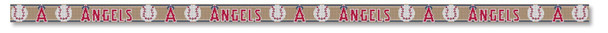 Belt 207 Angels Baseball 18 Mesh 35 x 1.25" Keep Your Pants On