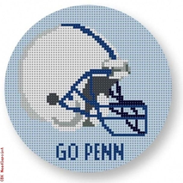539 Penn State Helmet - Football 18 Mesh 4" Rnd. CBK Designs Keep Your Pants On 