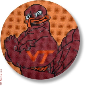 Logo596 Virginia Tech 18 Mesh 4" Rnd. Keep Your Pants On
