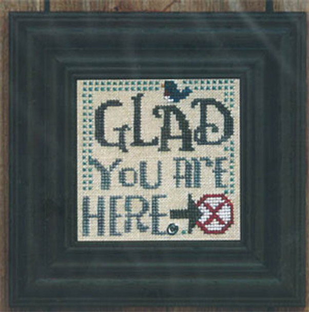 Glad You Are Here Size: 50w x 50h Bent Creek 13-2713 