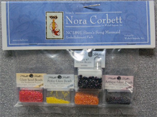 NC189E Nora Corbett Siren's Song Mermaid Bead Embellishment Pack